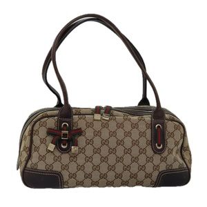 Gucci Brown and Tan Shoulder Bag